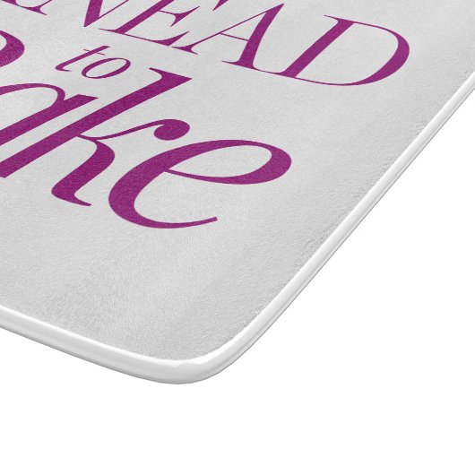 Knead naar Bake Snijplank (Hoek)