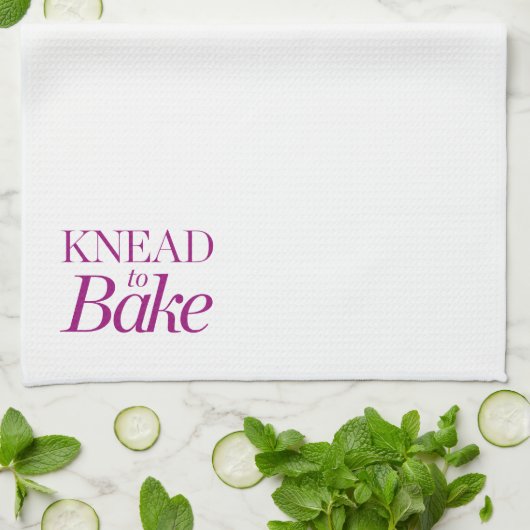 Knead naar Bake Theedoek (Gevouwen)