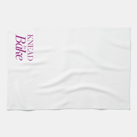 Knead naar Bake Theedoek (Horizontaal)