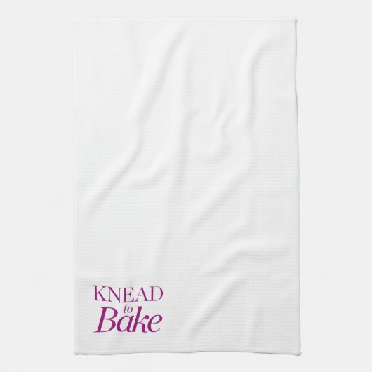 Knead naar Bake Theedoek (Verticaal)