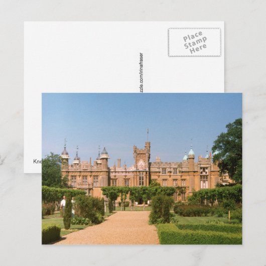 Knebworth House - Briefkaart (Voorkant / Achterkant)