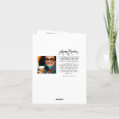 "KNEDEN OM WASGOED TE VOUWEN" CAT KAART (Achterkant)