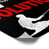 Knee Boarding Aquatic Sport Problem Solution Hobby Poster (Hoek)