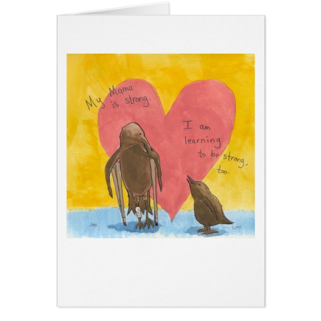 Knee Chirurgie ~ Sterke moed vogels unieke kunst (Voorkant)