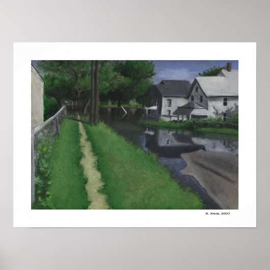 Knee-Deep, ten zuiden van Wickham St. Poster (Voorkant)