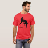 Knee - Flying Knee MMA/Muay Thai T-shirt (Voorkant volledig)