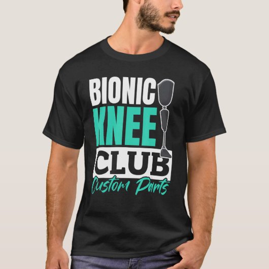Knee Joint Surgery Hospital Patiënt T-shirt (Voorkant)