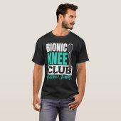 Knee Joint Surgery Hospital Patiënt T-shirt (Voorkant volledig)