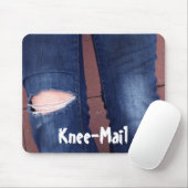 Knee-Mail mousepad Muismat (Met muis)