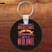 Knee Replacement For Women New Knee Surgery Recove Sleutelhanger (Voorkant)