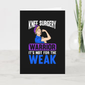 Knee Replacement It's Not For The Weak Kaart (Voorkant)