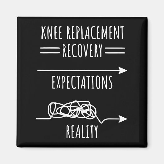 Knee Replacement Recovery Expectations Reality Sur Magneet (Voorkant)