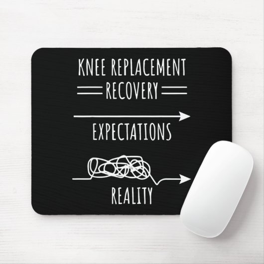 Knee Replacement Recovery Expectations Reality Sur Muismat (Met muis)