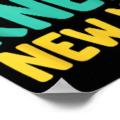 Knee Replacement Recovery New Knee New Me After Su Poster (Hoek)