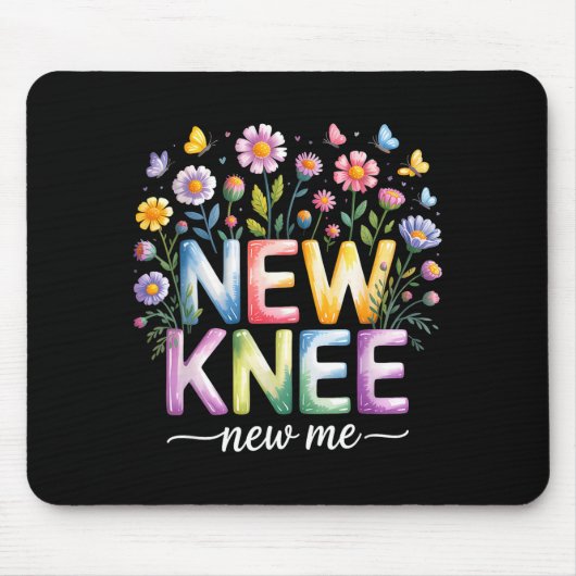 Knee Replacement Recovery Surgery Funny New Knee N Muismat (Voorkant)