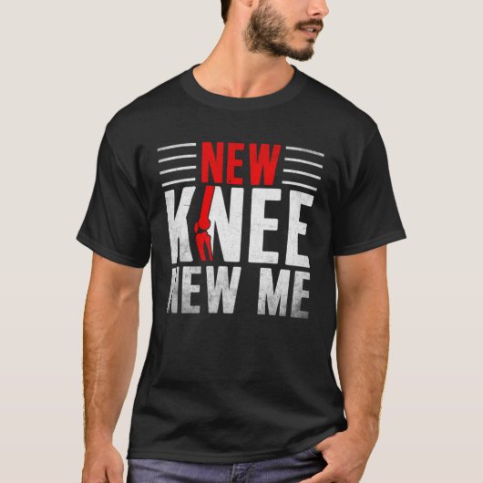 Knee Replacement Surgery Get Well Soon Post Recove T-shirt (Voorkant)