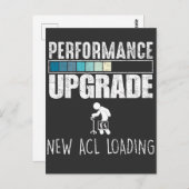 Knee Surgery Anterior kruisbeelden ACL Briefkaart (Voorkant / Achterkant)