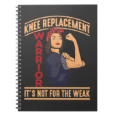 Knee Surgery Recovery Knee Replacement Warrior Notitieboek (Voorkant)