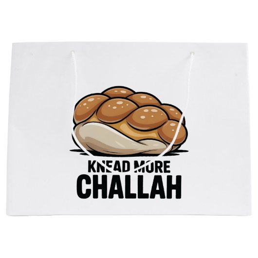 Kneed Meer Challah Joods Joods Bakken Groot Cadeauzakje (Voorkant)