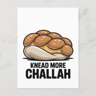 Kneed Meer Challah Joodse Jood Bakken Uitnodiging Briefkaart