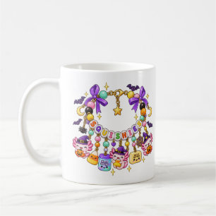 Kneedbare Armband Halloween Maan Deeg Kont Koffiemok