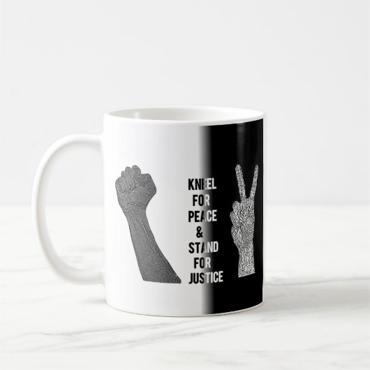 Kneel for Peace and Stand for Justice Koffiemok (Links)