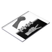 Kneel for Peace and Stand for Justice Notitieboek (Linkerzijde)