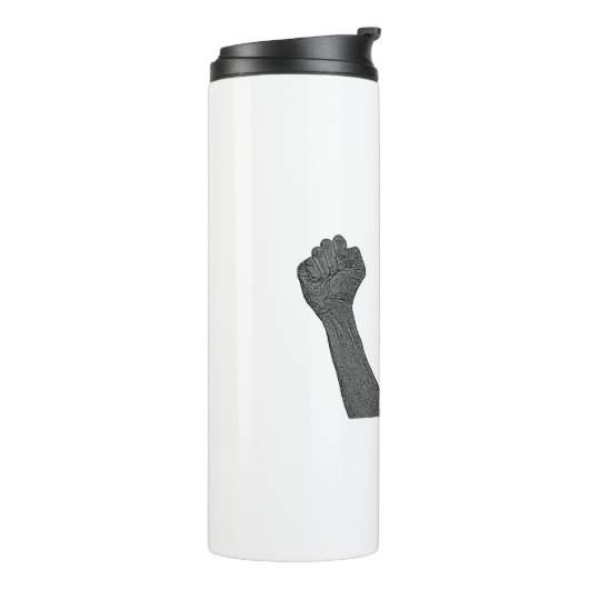 Kneel for Peace and Stand for Justice Thermosbeker (Gedraaid links)