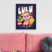 Kneel voor Lulu Canvas Afdruk (Insitu (Woonkamer))