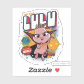 Kneel voor Lulu Sticker (Vel)