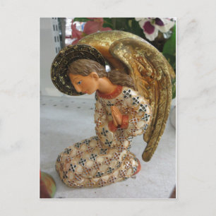 Kneeling Angel Briefkaart