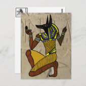 Kneeling Anubis Postcards Briefkaart (Voorkant / Achterkant)