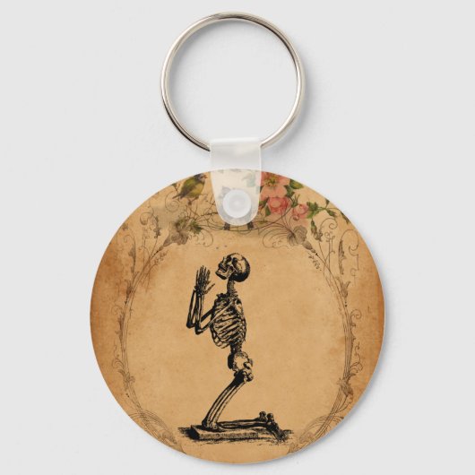Kneeling Skeleton Sleutelhanger (Voorkant)
