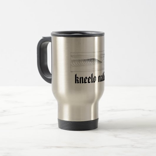 kneemster reisbeker (Voorkant links)