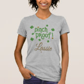 Kneep-bewijs Lassie T-shirt (Voorkant)