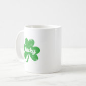 Kneep Bewijs St. Patrick's Dag Koffiemok (Voorkant links)