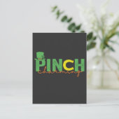 Kneep Charmant Grappig St. Patrick's Day Iers Cade Uitnodiging Briefkaart (Staand voorkant)