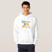 Kneep de Dag Hoodie (Voorkant volledig)