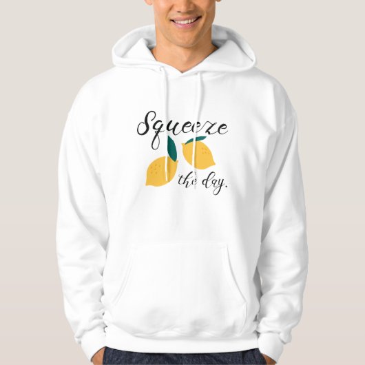 Kneep de Dag Hoodie (Voorkant)
