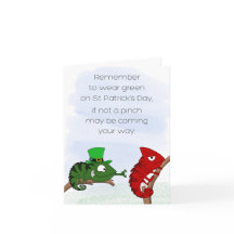 Kneeprik op St. Patrick's Dag