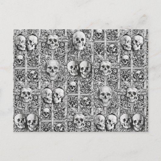 Knekelhuis Uitnodiging Briefkaart (Voorkant)