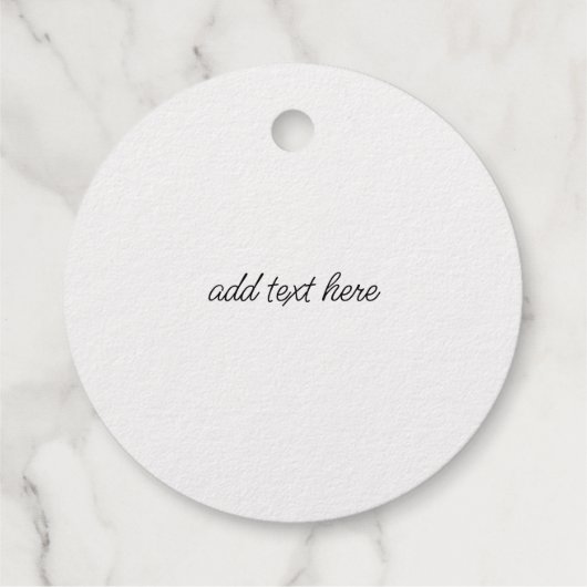 KNELPLAATS VAN KUNSTBEELDROUND RUBBER BEDANKJES LABELS (Achterkant)