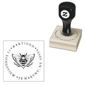 KNELPLAATS VAN KUNSTBEELDROUND RUBBER RUBBERSTEMPEL (Gestempeld)