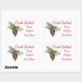  knelpuntjes, bakkerij rechthoekige sticker (Vel)