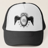 Kneph All Seing Eye Masonic Symbol Trucker Pet (Voorkant)