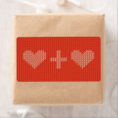 Knesset Two Hearts Etiket (Insitu)