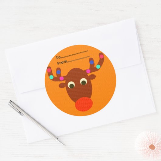 Knet Ronde Sticker (Envelop)