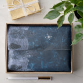 Knetterende Fractale Winter Scène Tissuepapier (Geschenk)