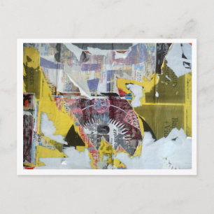 Knevellagen van posters briefkaart