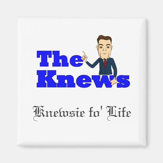 Knewsie Magnet (Voorkant)